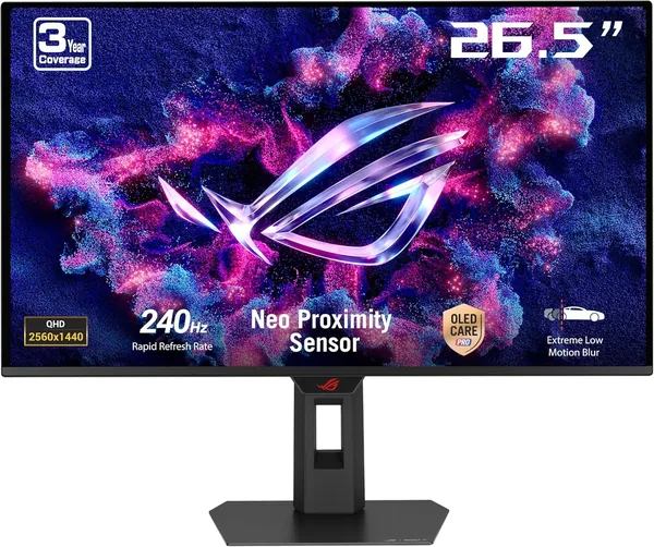 ASUS ROG Strix OLED XG27AQDMES – Écran de jeu 27 pouces QD-OLED, 1440p, 240Hz, 5% de réduction