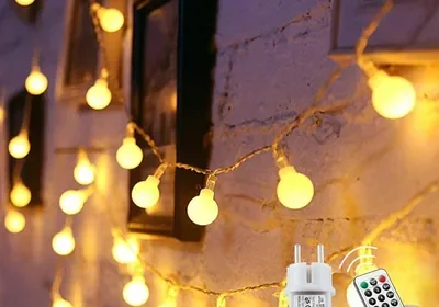 Free ad: Augone 120 LED Lichtkugeln 15 m, Party-Lichter mit Stecker für Innen und Außen, für Weihnachten, Hochzeit, Feier - 20% Rabatt in Greece. Augone 120 LED Lichtkugeln 15 m, Party-Lichter mit Stecker für Innen und Außen, für Weihnachten, Hochzeit, Feier - 20% Rabatt in Greece