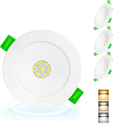 Aulaiyi Faretti LED per Cartongesso 230V, 5W 650LM, Regolabile 2700K/4000K/6000K, IP44 – Best Deal