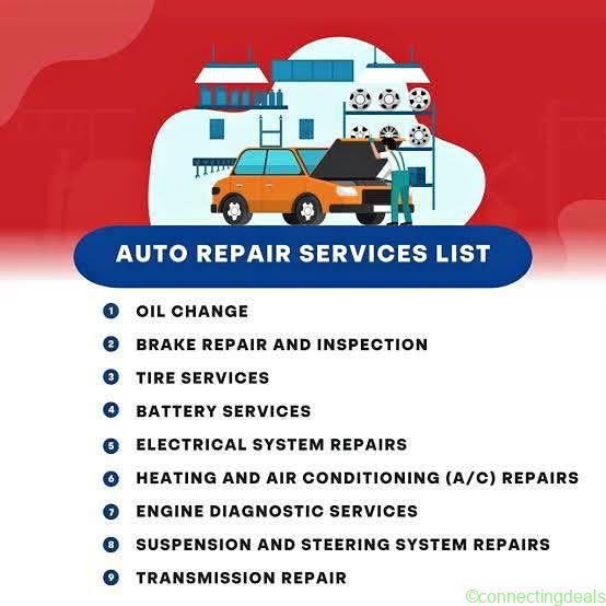 Auto Repair Services dm me