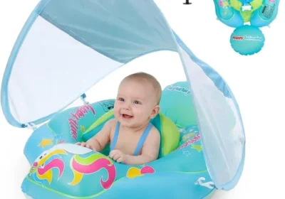 Baby Schwimmring mit Sonnenschirm, UPF 50+ - Best Deal in Austria