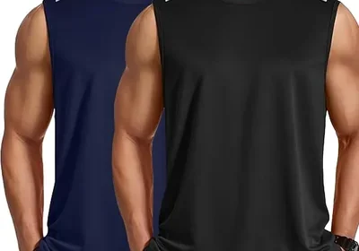 Free ad: BananaHome 2 Pack Mens Sport Tank Tops - Quick Dry Workout Gym Tee in Bahrain. BananaHome 2 Pack Mens Sport Tank Tops - Quick Dry Workout Gym Tee in Bahrain
