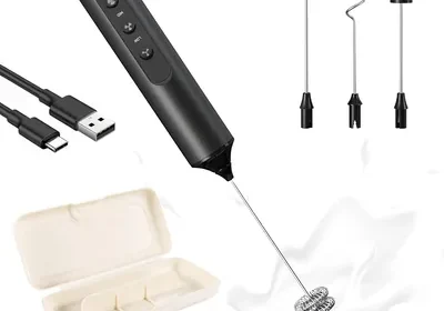 Free ad: Bärbar 3-i-1 elektrisk mjölkskummare med bärbar väska, uppladdningsbar med 3 justerbara hastigheter, för livsmedel, avtagbara - Best Deal in Sweden. Bärbar 3-i-1 elektrisk mjölkskummare med bärbar väska, uppladdningsbar med 3 justerbara hastigheter, för livsmedel, avtagbara - Best Deal in Sweden