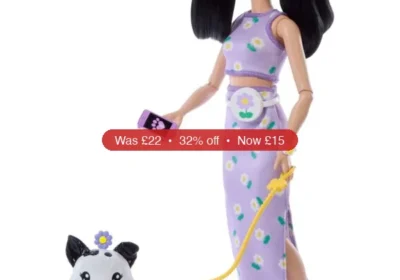 Barbie Twinning Looks Fashion Doll with Pet Dog Matching Clothes and Accessories - 32% Off in United States