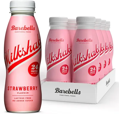 Barebells Protein Milkshake 8 x 330ml Bottles | High Protein Shake | No Added Sugar | Lactose Free | 24g of Protein | Delicious – Best Deal