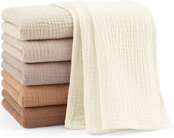 Bearmoss Molleton Decken für Babys – 100 % Baumwolle, weich und atmungsaktiv
