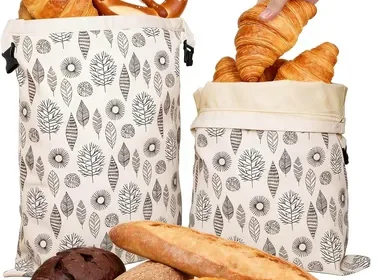 Free ad: Beeswax Bread Bags for Homemade Sourdough - 33x43cm Natural Cotton Bag, Secure Seal in Oman. Beeswax Bread Bags for Homemade Sourdough - 33x43cm Natural Cotton Bag, Secure Seal in Oman