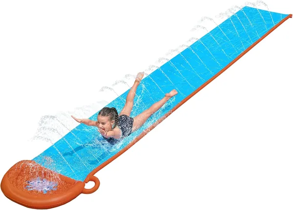 Bestway H20GO Inflatable Slip & Slide med Spränklar – 16 ft, 27% Rabatt