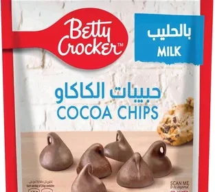 Betty Crocker Milk Cocoa Chips Pouch 200G | Best Deal in Bahrain