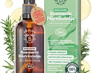 Free ad: BIONOBLE Organisk Rosmarieol för här - Förmårsknack & Minskar Hårloss - Rosmarie Essentiell Olja, Ricino, Argan och Jojo, 15% Avslappnad in Sweden. BIONOBLE Organisk Rosmarieol för här - Förmårsknack & Minskar Hårloss - Rosmarie Essentiell Olja, Ricino, Argan och Jojo, 15% Avslappnad in Sweden