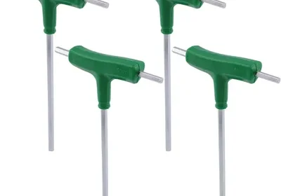 Bitray 4mm T-Handle Hex Key Allen Wrench, 5mm Dual-End Tip, Steel Long Arm in Singapore