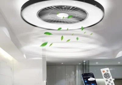 Free ad: BKZO Modern Smart LED Deckenleuchte mit Ventilator, Durchmesser 60 cm, Deckenventilator mit Lampen, Glatter Luftstrom, Einfache Bedienung in Denmark. BKZO Modern Smart LED Deckenleuchte mit Ventilator, Durchmesser 60 cm, Deckenventilator mit Lampen, Glatter Luftstrom, Einfache Bedienung in Denmark