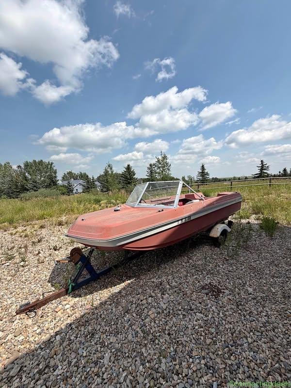 Boat and trailer