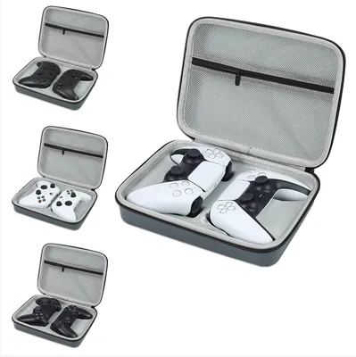 Bolsa Case Estojo Maleta Protetora de Viagem Rigida Cinza Premium para Controle Compatível com PS5 / PS4 / Xbox / Switch Pro – 40% de Desconto