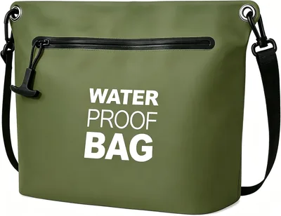 Bolsa de hombro impermeable Bluever con cierre hermético, bolsa seca ligera para playa, natación y viajes – 17% de descuento