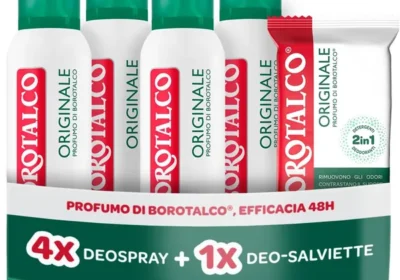 Free ad: Borotalco Kit con 4 Deodoranti Spray e Deo-Wipes, Talco Vegetale e Molecole Anti-Odore, Deodorante e Detergente - Best Deal in Italy. Borotalco Kit con 4 Deodoranti Spray e Deo-Wipes, Talco Vegetale e Molecole Anti-Odore, Deodorante e Detergente - Best Deal in Italy
