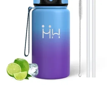 Free ad: Botella de agua Mujigaga de 500 ml, a prueba de fugas, para niños, térmica con pajita, libre de BPA, reutilizable - Mejor Oferta in Portugal. Botella de agua Mujigaga de 500 ml, a prueba de fugas, para niños, térmica con pajita, libre de BPA, reutilizable - Mejor Oferta in Portugal