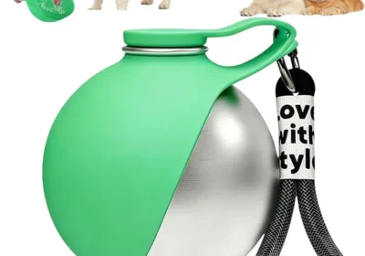 Bottiglia d'acqua portatile per cani da 285 ml, Bottiglia per viaggi con animali domestici, Borraccia per cani in Italy