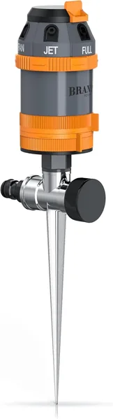 Brandson 360 Grad Rasensprenger 3/4 Zoll – 6 Sprühmuster – Rasensprenger für große Flächen – Gartensprenger – Bewässerung