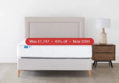 Free ad: Briody | Iris Bed Bundle | Double | 4ft6 | Pebble - 43% Off in Ireland. Briody | Iris Bed Bundle | Double | 4ft6 | Pebble - 43% Off in Ireland