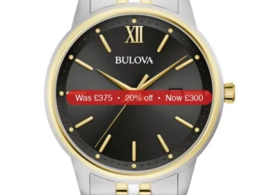 Bulova Men's Classic Two-Tone Stainless Steel Bracelet Watch 41mm - 20% Off in United States