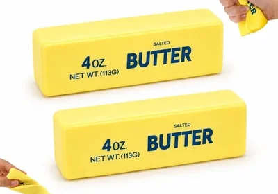 Free ad: Butter Squishy, Butter Squeeze Spielzeug, Langsam Steigendes, Weiches PU-Knetspielzeug im Butterstangen-Design, Sensorisches Fidget-Spielzeug für Büro in Denmark. Butter Squishy, Butter Squeeze Spielzeug, Langsam Steigendes, Weiches PU-Knetspielzeug im Butterstangen-Design, Sensorisches Fidget-Spielzeug für Büro in Denmark