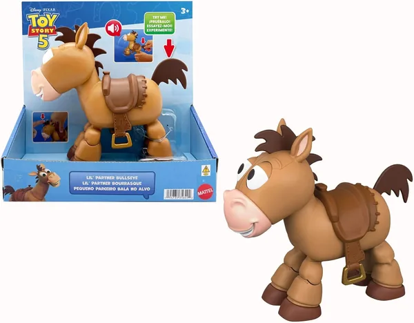 Caballo de Pelota Mattel Disney Pixar Toy Story 5 con Sonidos y Diferentes Poses Activado por Contacto, JKV48 – 20% Descuento