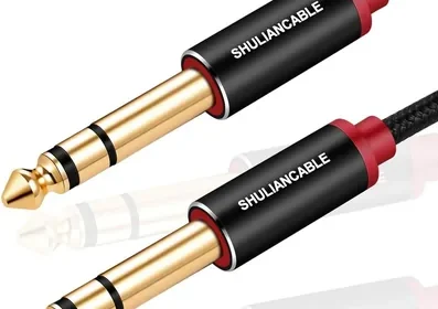 Free ad: Câble SHULIANCABLE 6.35mm à 6.35mm, Câble TRS Jack pour Guitare, Ampli, Piano, Basse Électrique, Mixeur Enceinte (1M) - Meilleur Prix in France. Câble SHULIANCABLE 6.35mm à 6.35mm, Câble TRS Jack pour Guitare, Ampli, Piano, Basse Électrique, Mixeur Enceinte (1M) - Meilleur Prix in France