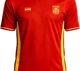 Free ad: Camiseta de Fútbol Durabol España para Hombres, Rojo y Amarillo, 100% Poliéster, Mangas Cortas, Transpirable, Ideal para Entrenamiento - Mejor Oferta in Spain. Camiseta de Fútbol Durabol España para Hombres, Rojo y Amarillo, 100% Poliéster, Mangas Cortas, Transpirable, Ideal para Entrenamiento - Mejor Oferta in Spain