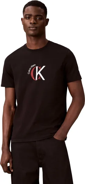 Camiseta Gráfica Calvin Klein para Hombre, Modelo CK Graphic Lv14re829g, 30s Whsl, 86% de Descuento