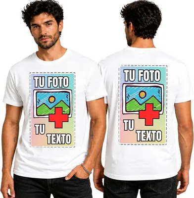 Camiseta Personalizada ErenBros para Hombre y Mujer – Camisetas con Foto, Texto o Logo – Personalizable