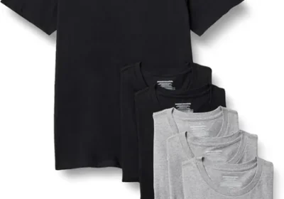 Camisetas de manga corta para hombre Amazon Essentials, ajustadas, Pack de 6 in Portugal