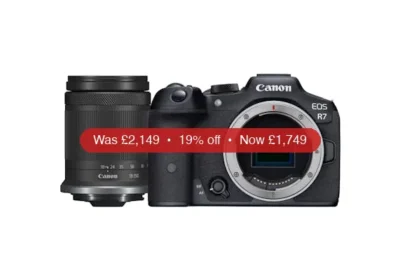 Free ad: Canon EOS R7 Mirrorless Camera with RF-S 18-150mm F3.5-6.3 IS STM Lens | Black - 19% Off in Ireland. Canon EOS R7 Mirrorless Camera with RF-S 18-150mm F3.5-6.3 IS STM Lens | Black - 19% Off in Ireland