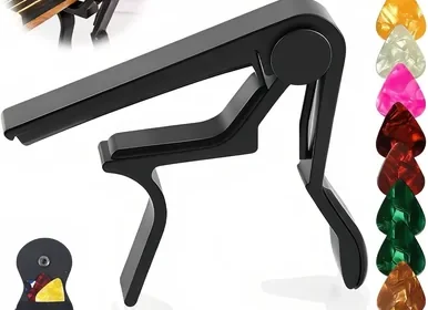 Free ad: Capo para Guitarra Acústica, Eléctrica, Ukulele, Banjo, Mandolina y Bajo de Aleación de Aluminio, Capotraste Para Guitar - Mejor Precio in Mexico. Capo para Guitarra Acústica, Eléctrica, Ukulele, Banjo, Mandolina y Bajo de Aleación de Aluminio, Capotraste Para Guitar - Mejor Precio in Mexico