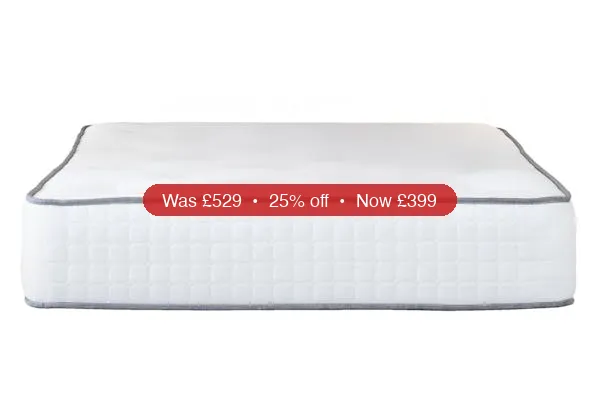 Castlebeds | Comfort Pocket Mattress | Small Double | 4ft – 25% Off