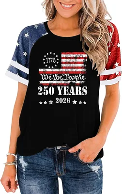 CAZYCHILD 4th of July Patriotic Shirt – Red White Blue Tee Best Deal