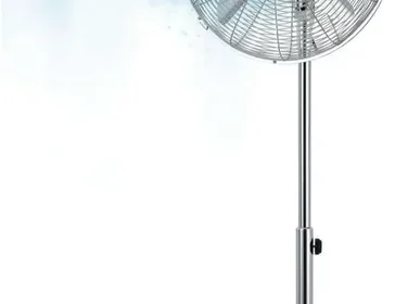 Cecotec EnergySilence 620 - Ventilateur à pied rétro, 50 W, chrome, 16" avec 4 pales, 3 vitesses, oscillant in Belgium