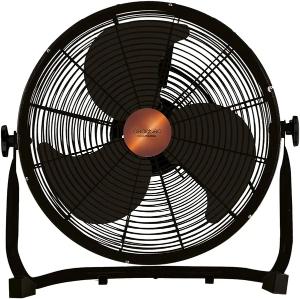 Cecotec Industriële Ventilator EnergySilence 3000 Pro. 100 W, 3 metalen bladen van 45 cm, 3 snelheden, koperen motor, verstelbaar, zwart – Beste Deal