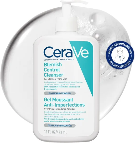 CeraVe – Gel Moussant Anti-Imperfections – 23% de réduction