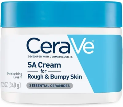 CeraVe SA Cream, 12oz Renewing Salicylic Acid Body Cream, Fragrance Free – 34% Off