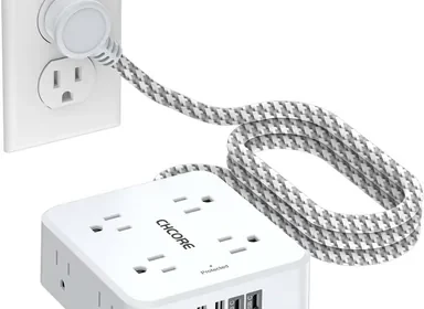 Free ad: CHCORE Surge Protector 35% Off - 5Ft Braided Extension Cord in United States. CHCORE Surge Protector 35% Off - 5Ft Braided Extension Cord in United States