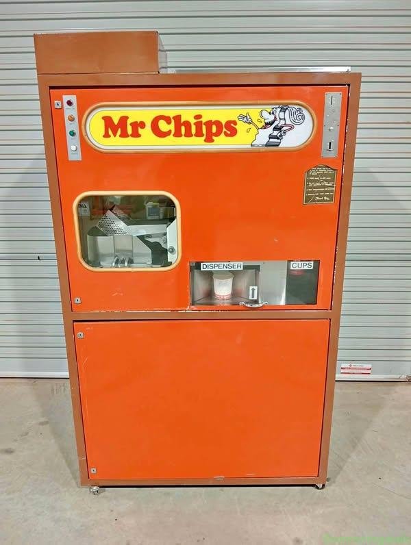 Chip Frying Vending Machine