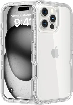 Clear Case for iPhone 14 Pro Max – 3 in 1 Drop Protection Best Deal