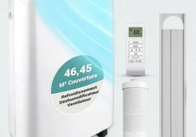 Free ad: Climatiseur SereneLife Mobile 3-en-1, Climatiseur Portable avec Déshumidificateur et Ventilateur, Télécommande in France. Climatiseur SereneLife Mobile 3-en-1, Climatiseur Portable avec Déshumidificateur et Ventilateur, Télécommande in France