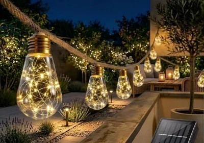 Free ad: Cnulenzt Solar Lichterkette Außen, 16 Lampen, 8 m/8 Modi mit Hanfseil, IP65 Wasserdicht in Slovenia. Cnulenzt Solar Lichterkette Außen, 16 Lampen, 8 m/8 Modi mit Hanfseil, IP65 Wasserdicht in Slovenia