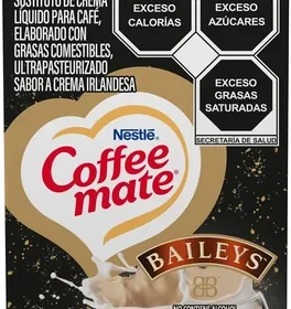 Free ad: Coffee Mate Sustituto de Crema Para Café Líquido Sabor a Crema Irlandesa Baileys 530g - 35% de Descuento in Mexico. Coffee Mate Sustituto de Crema Para Café Líquido Sabor a Crema Irlandesa Baileys 530g - 35% de Descuento in Mexico