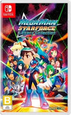 Colección Legacy Mega Man Star Force de Capcom – Nintendo Switch 28% de Descuento