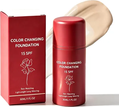 Color Changing Foundation, Korean Foundation Stick, Natural Moisturizing Concealer, Full Coverage Lo