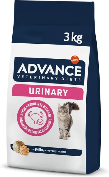 Comida para gatos Advance Veterinary Diets Urinaria para la Protección del Tracto Urinario, 3 kg – Mejor Oferta