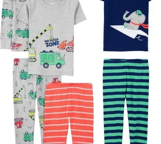 Free ad: Conjunto de Pijama Confortável de Algodão Simple Joys by Carter's para Meninos in Brazil. Conjunto de Pijama Confortável de Algodão Simple Joys by Carter's para Meninos in Brazil